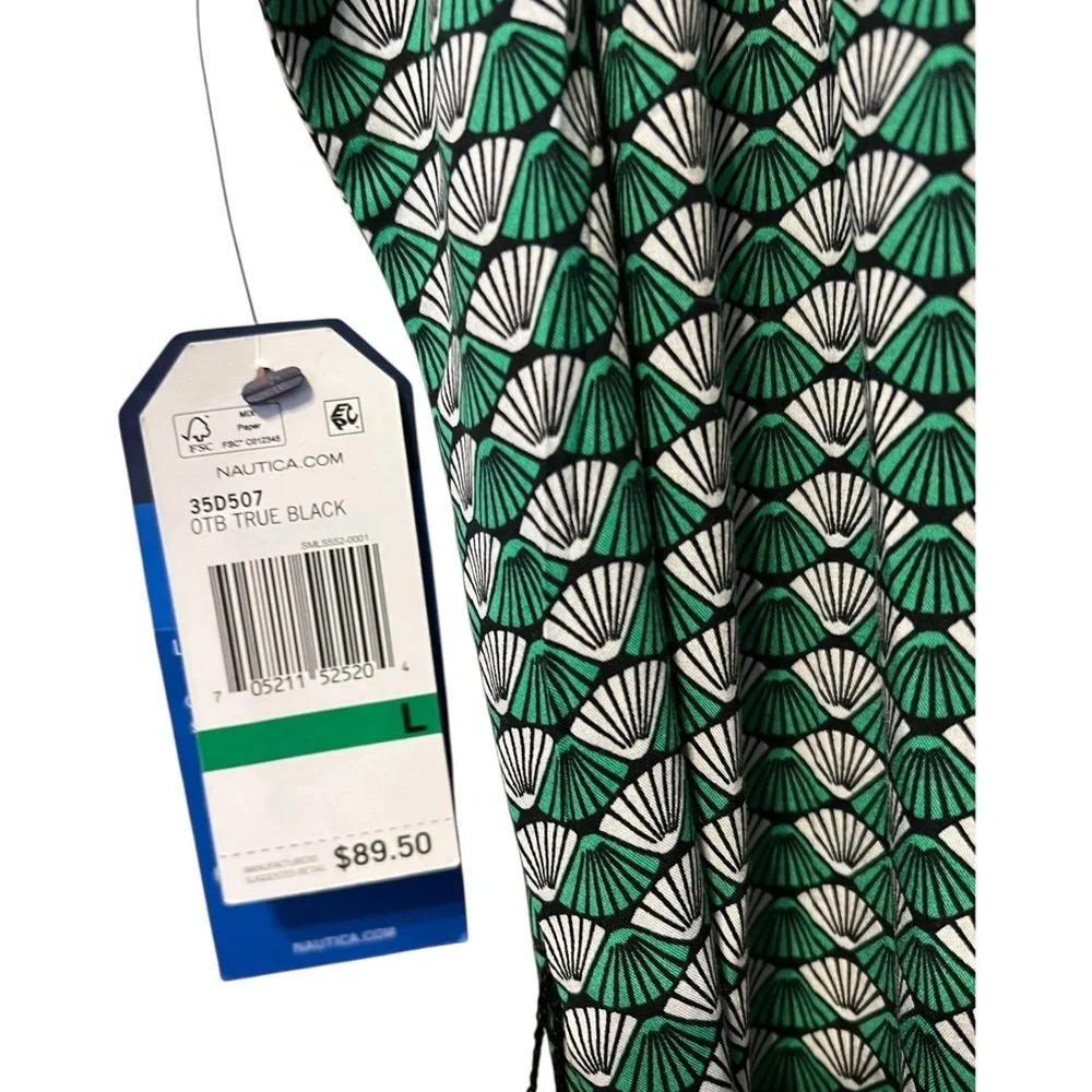 Nautica Sustainably Crafted Border Printed Dress – L - Picture 8 of 10